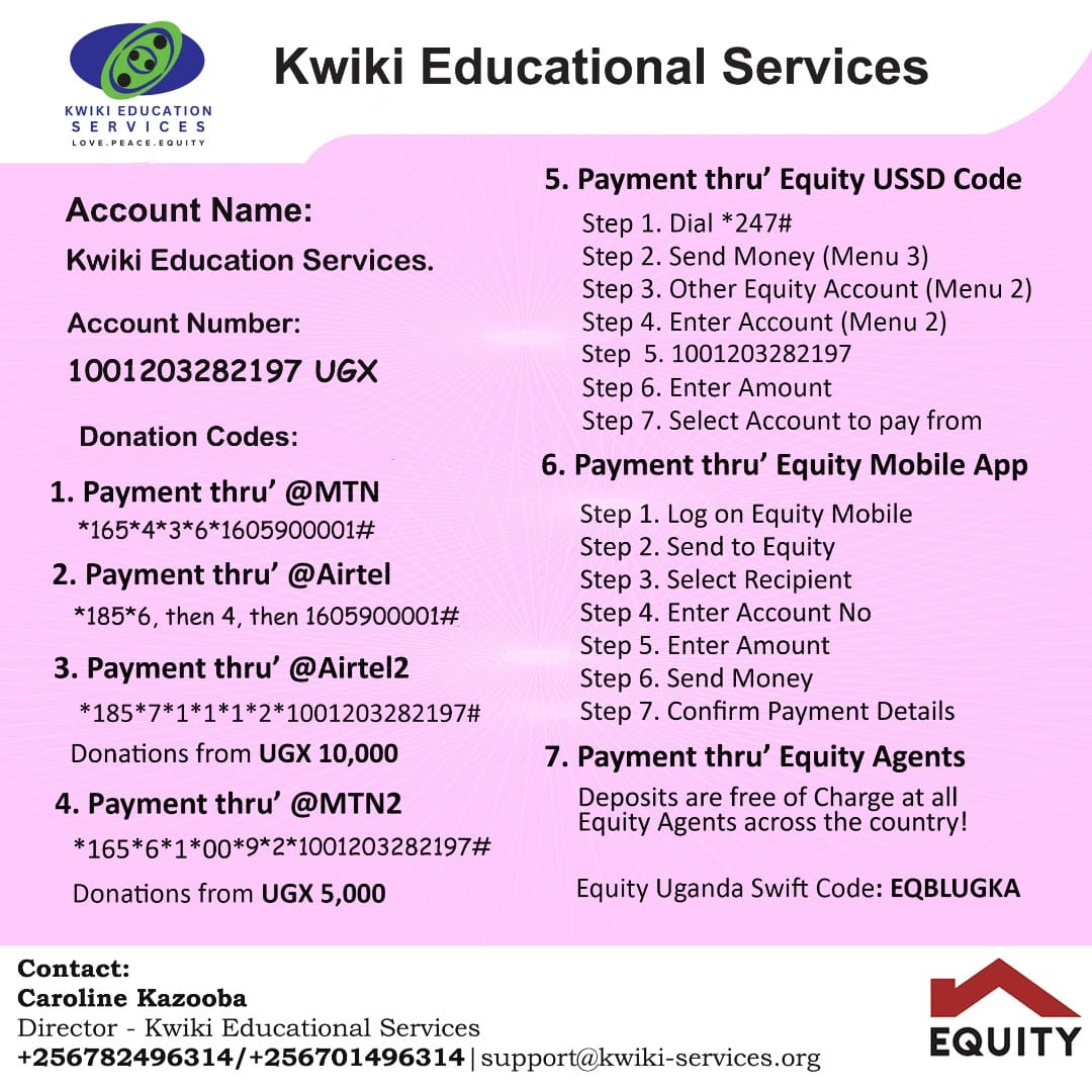 kwiki poster at the end of our video